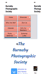 Mobile Screenshot of burnabyphotographicsociety.com